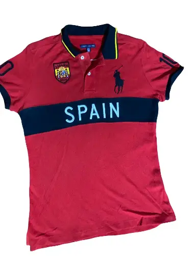 Red Polo T-Shirt – Spain Edition